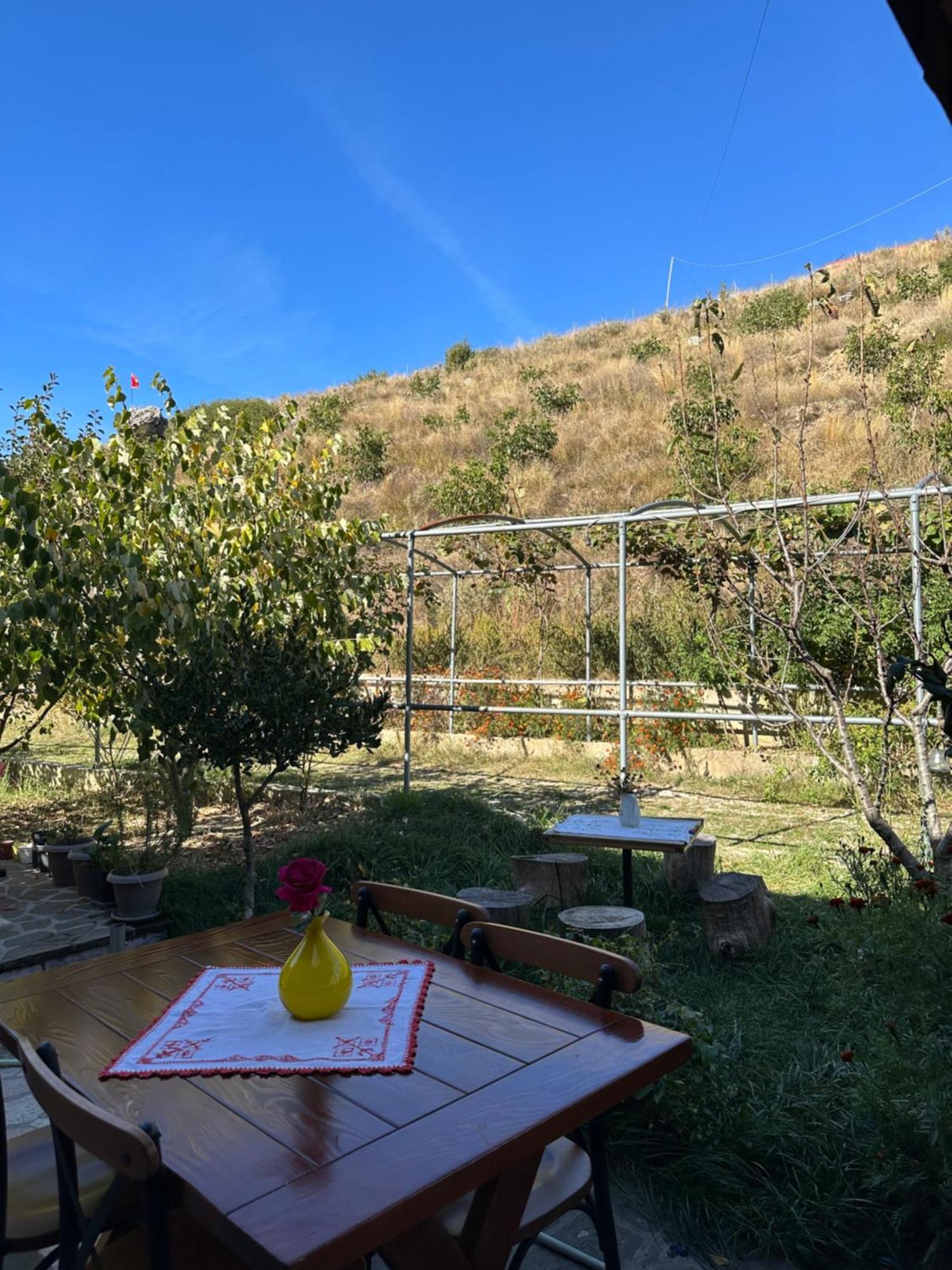 Bujtina Hader Xhebro Pansiyon Tepelene Dış mekan fotoğraf